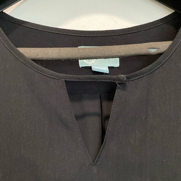 Liz Lange Black Long Sleeve Blouse Size XL - Picture 10 of 13